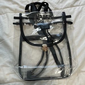 Clear backpack